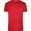 Men's Gipsy T-Shirt - Trendiges T-Shirt mit V-Ausschnitt [Gr. XL] (chili) (Art.-Nr. CA221360)