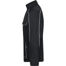 Workwear Softshell Jacket - SOLID - - Professionelle Softshelljacke im cleanen Look mit hochwertigen Details [Gr. 6XL] (schwarz) (Art.-Nr. CA221589)