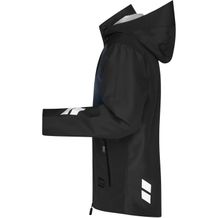 Hardshell Workwear Jacket - Professionelle, wind- und wasserdichte, atmungsaktive Arbeitsjacke für extreme Wetterbedingungen (black / carbon) (Art.-Nr. CA221710)