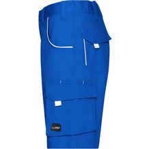 Workwear Bermudas - Funktionelle kurze Hose im sportlichen Look mit hochwertigen Details (royal / white) (Art.-Nr. CA221849)