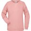 Ladies' Sweat - Klassisches Sweatshirt mit Raglanärmeln [Gr. XS] (rose-melange) (Art.-Nr. CA221916)