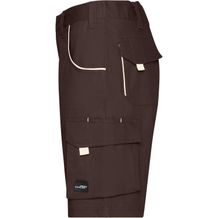Workwear Bermudas - COLOR - - Funktionelle kurze Hose im sportlichen Look mit hochwertigen Details [Gr. 50] (braun / grau) (Art.-Nr. CA222599)