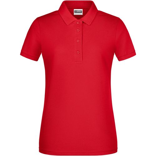 Ladies' Basic Polo - Klassisches Poloshirt [Gr. L] (Art.-Nr. CA222625) - Feine Piqué-Qualität aus 100% gekämmt...