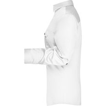 Ladies' Traditional Shirt Plain - Damen-Bluse und Herren-Hemd im Trachtenlook [Gr. XL] (weiß) (Art.-Nr. CA223453)