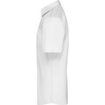 Men's Shirt Shortsleeve Poplin - Klassisches Shirt aus pflegeleichtem Mischgewebe [Gr. 4XL] (weiß) (Art.-Nr. CA223800)
