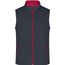 Men's Promo Softshell Vest - Softshellweste für Promotion und Freizeit [Gr. XXL] (iron-grey/red) (Art.-Nr. CA224521)