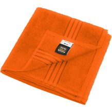Hand Towel - Handtuch in flauschiger Walkfrottier-Qualität (orange) (Art.-Nr. CA226124)