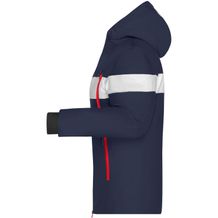 Ladies' Wintersport Jacket - Sportliche, wasserdichte Winterjacke mit DuPont  Sorona® Wattierung (nachwachsender, pflanzlicher Rohstoff) [Gr. XL] (weiß / blau) (Art.-Nr. CA226306)