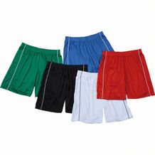 Basic Team Shorts Junior - Funktionelle Teamshorts ohne Innenslip [Gr. XXL] (weiß / rot) (Art.-Nr. CA227738)