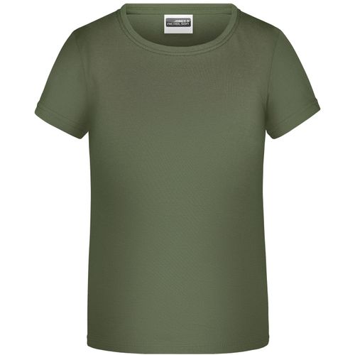 Promo-T Girl 150 - Klassisches T-Shirt für Kinder [Gr. M] (Art.-Nr. CA227848) - Single Jersey, Rundhalsausschnitt,...
