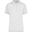 Ladies' Elastic Polo - Hochwertiges Poloshirt mit Kontraststreifen [Gr. M] (white/black) (Art.-Nr. CA228179)
