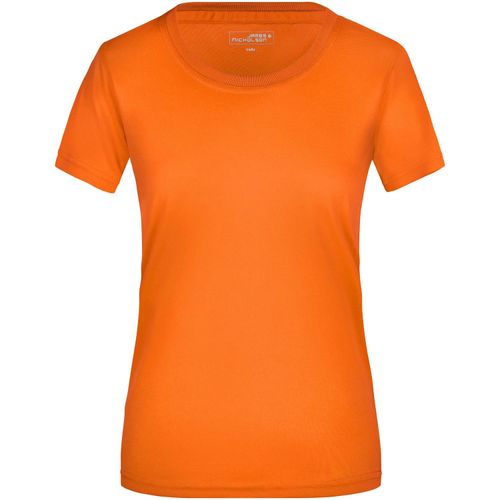 Ladies' Active-T - Funktions T-Shirt für Freizeit und Sport [Gr. S] (Art.-Nr. CA228188) - Feiner Single Jersey
Necktape
Doppelnäh...