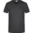 Men's Slim Fit V-T - Figurbetontes V-Neck-T-Shirt [Gr. L] (black) (Art.-Nr. CA229137)