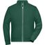 Men's Doubleface Work Jacket - Funktionelle Jacke mit Stehkragen und Kängurutasche [Gr. XS] (dark-green) (Art.-Nr. CA230619)