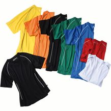 Team Shirt - Funktionelles Teamshirt [Gr. L] (weiß / grün) (Art.-Nr. CA231042)