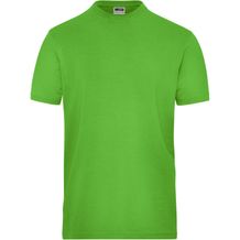 Men's BIO Stretch-T Work - T-Shirt aus weichem Elastic-Single-Jersey [Gr. 6XL] (lime-green) (Art.-Nr. CA231303)