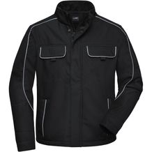 Workwear Softshell Jacket - Professionelle Softshelljacke im cleanen Look mit hochwertigen Details [Gr. XL] (black) (Art.-Nr. CA231353)