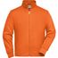 Workwear Sweat Jacket - Sweatjacke mit Stehkragen und Reißverschluss [Gr. XS] (orange) (Art.-Nr. CA232337)