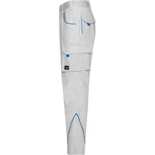 Workwear Pants - Funktionelle Hose im sportlichen Look mit hochwertigen Details (white / royal) (Art.-Nr. CA233801)