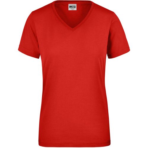 Ladies' Workwear T-Shirt - Strapazierfähiges und pflegeleichtes T-Shirt [Gr. L] (Art.-Nr. CA234727) - Materialmix aus Baumwolle und Polyester...