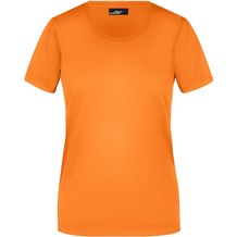 Ladies' Basic-T - Leicht tailliertes T-Shirt aus Single Jersey [Gr. XL] (orange) (Art.-Nr. CA235904)