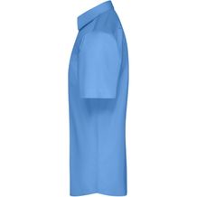 Men's Shirt Shortsleeve Poplin - Klassisches Shirt aus pflegeleichtem Mischgewebe [Gr. 3XL] (blau) (Art.-Nr. CA235973)