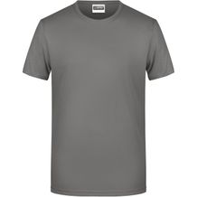 Men's Basic-T - Herren T-Shirt in klassischer Form [Gr. XXL] (mid-grey) (Art.-Nr. CA236389)