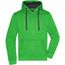 Men's Hooded Jacket - Premium Sweatjacke mit Bionic®-Finish [Gr. M] (green/carbon) (Art.-Nr. CA237041)