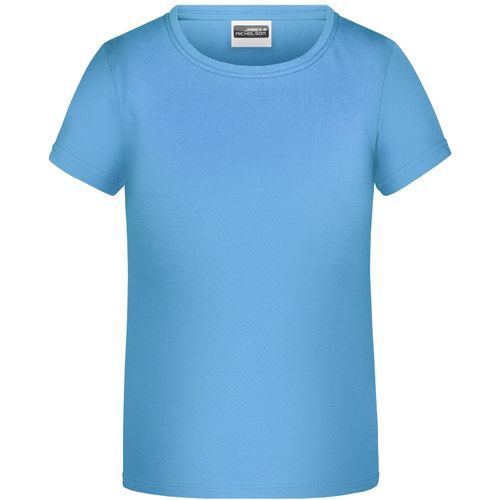 Promo-T Girl 150 - Klassisches T-Shirt für Kinder [Gr. XS] (Art.-Nr. CA238072) - Single Jersey, Rundhalsausschnitt,...