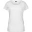 Ladies'-T Pocket - T-Shirt mit modischer Brusttasche [Gr. XS] (white) (Art.-Nr. CA238096)