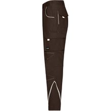 Workwear Pants - COLOR - - Funktionelle Hose im sportlichen Look mit hochwertigen Details [Gr. 66] (braun / grau) (Art.-Nr. CA238706)