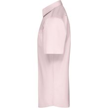 Men's Shirt Shortsleeve Poplin - Klassisches Shirt aus pflegeleichtem Mischgewebe (light-pink) (Art.-Nr. CA238801)