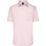 Men's Shirt Shortsleeve Poplin - Klassisches Shirt aus pflegeleichtem Mischgewebe [Gr. XL] (light-pink) (Art.-Nr. CA238801)