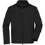 Men's Softshell Jacket - Klassische Softshelljacke im sportlichen Design aus recyceltem Polyester [Gr. 3XL] (black) (Art.-Nr. CA238988)