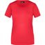 Ladies' Basic-T - Leicht tailliertes T-Shirt aus Single Jersey [Gr. XL] (tomato) (Art.-Nr. CA241454)