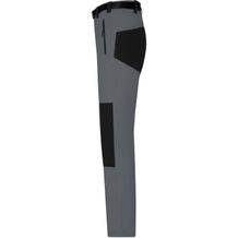 Men's Trekking Pants - Bi-elastische Outdoorhose in sportlicher Optik [Gr. S] (schwarz / grau) (Art.-Nr. CA241913)