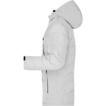 Men's Outdoor Hybrid Jacket - Thermojacke in attraktivem Materialmix [Gr. 3XL] (weiß) (Art.-Nr. CA242145)