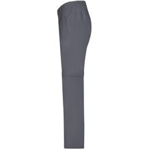 Men's Zip-Off Pants - Stretchhose, einfach zu Shorts abzippbar [Gr. L] (Grau) (Art.-Nr. CA243739)