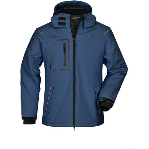 Mens Winter Softshell Jacket - Modische Winter Softshelljacke [Gr. M] (Art.-Nr. CA244617) - 3-Lagen Funktionsmaterial mit TPU-Membra...
