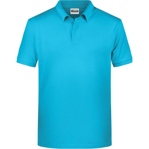 Men's Basic Polo - Klassisches Poloshirt [Gr. S] (Art.-Nr. CA245017) - Feine Piqué-Qualität aus 100% gekämmt...