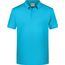 Men's Basic Polo - Klassisches Poloshirt [Gr. S] (Turquoise) (Art.-Nr. CA245017)