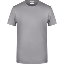 Men's Basic-T - Herren T-Shirt in klassischer Form [Gr. XL] (steel-grey) (Art.-Nr. CA246025)