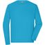 Men's Workwear-Longsleeve-T - Strapazierfähiges und pflegeleichtes Langarm Shirt [Gr. XL] (Turquoise) (Art.-Nr. CA246362)