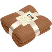 Fleece Blanket - Vielseitig verwendbare Fleecedecke für Gastronomie und Freizeit (camel) (Art.-Nr. CA246455)