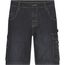 Workwear Stretch-Bermuda-Jeans - Kurze Jeans-Hose mit vielen Details [Gr. 54] (black-denim) (Art.-Nr. CA247442)