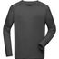 Men's Sports Shirt Long-Sleeved - Langarm Funktionsshirt aus recyceltem Polyester für Sport und Fitness [Gr. L] (Titan) (Art.-Nr. CA247447)