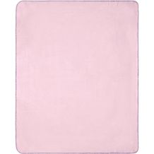 Fleece Blanket - Fleecedecke mit gekettelten Kanten (rose / purple) (Art.-Nr. CA247816)