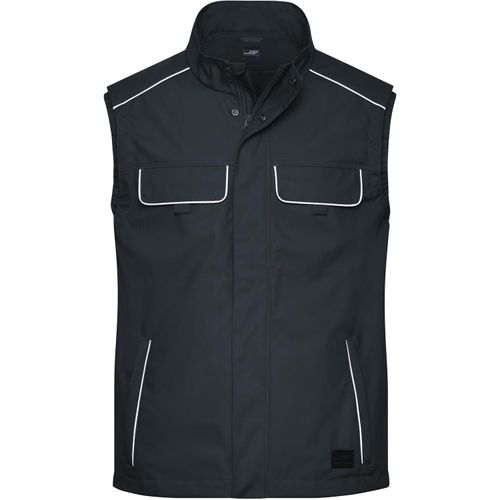 Workwear Softshell Light Vest - Professionelle, leichte Softshellweste im cleanen Look mit hochwertigen Details [Gr. XXL] (Art.-Nr. CA248113) - Robustes, leichtes, strapazierfähige...