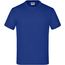 Junior Basic-T - Kinder Komfort-T-Shirt aus hochwertigem Single Jersey [Gr. XS] (dark-royal) (Art.-Nr. CA248285)