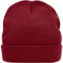 Knitted Cap Thinsulate - Wärmende Strickmütze mit Zwischenfutter aus Thinsulate (Burgundy) (Art.-Nr. CA249853)